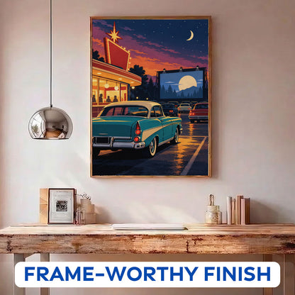 Starlight Sedan | Paint by Numbers Kit