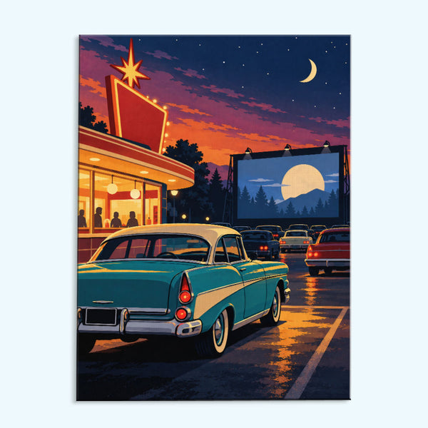 Starlight Sedan | Paint by Numbers Kit