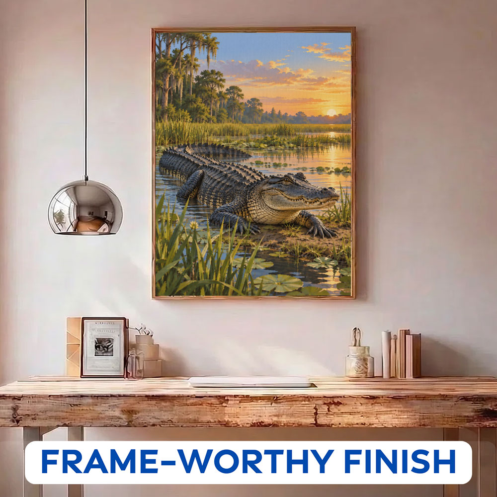 American Alligator | Paint by Numbers Kit