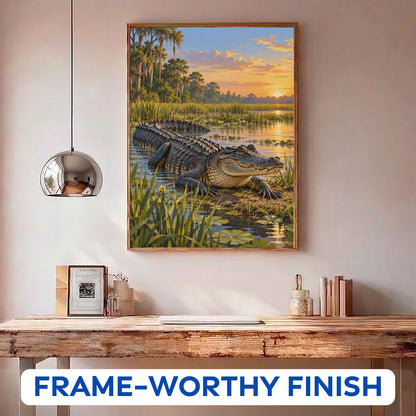 American Alligator | Paint by Numbers Kit