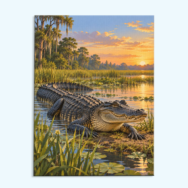 American Alligator | Paint by Numbers Kit