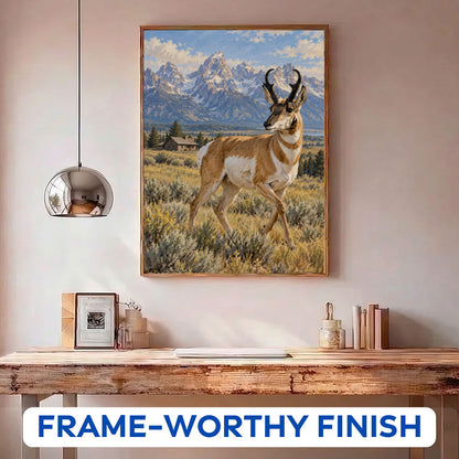 Pronghorn | Paint by Numbers Kit