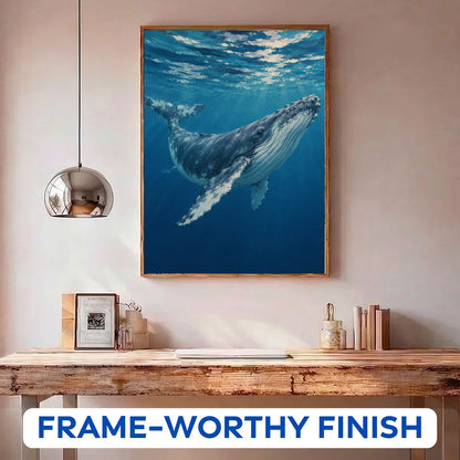 Humpback Whale | Paint by Numbers Kit