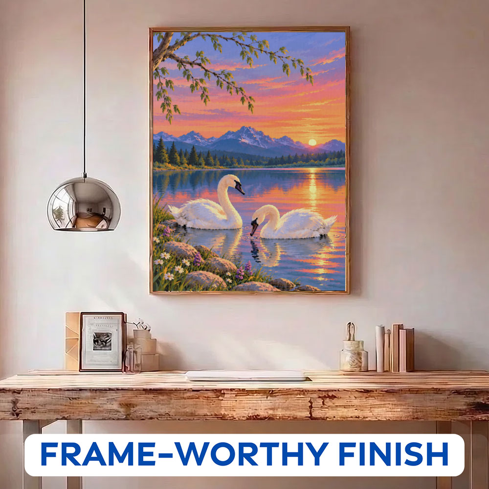 Trumpeter Swan | Paint by Numbers Kit