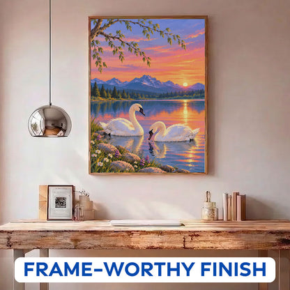 Trumpeter Swan | Paint by Numbers Kit
