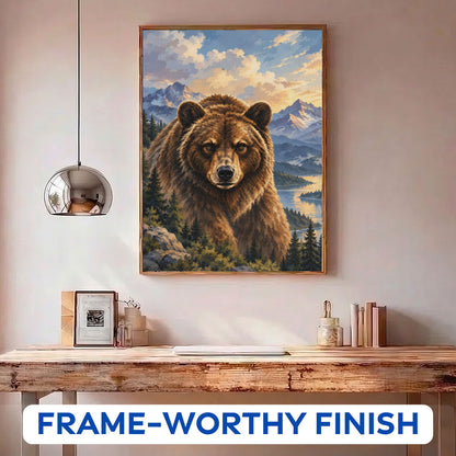 Grizzly Bear | Paint by Numbers Kit