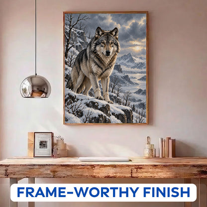 Gray Wolf | Paint by Numbers Kit
