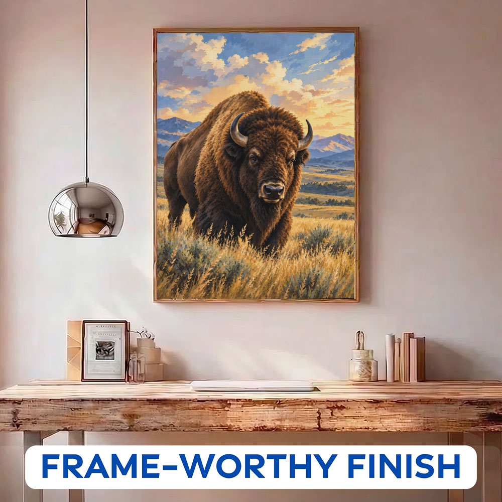 American Bison | Paint by Numbers Kit