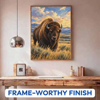 American Bison | Paint by Numbers Kit