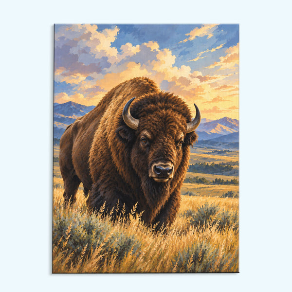 American Bison | Paint by Numbers Kit