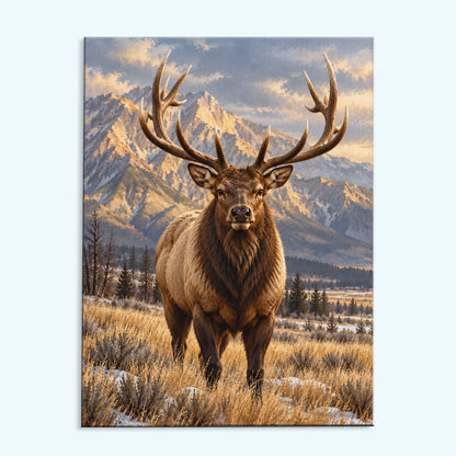 Elk | Paint by Numbers Kit