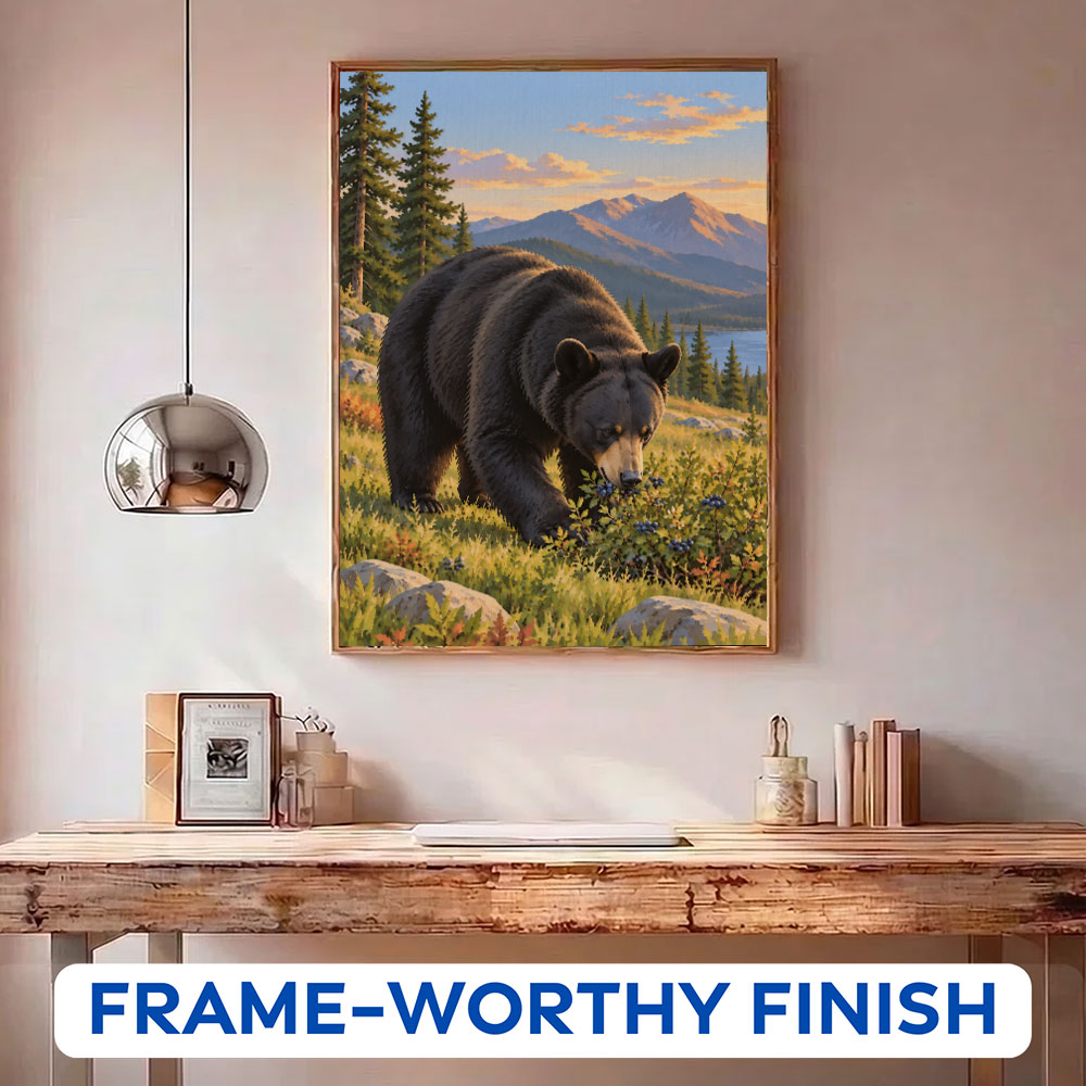 American Black Bear | Paint by Numbers Kit