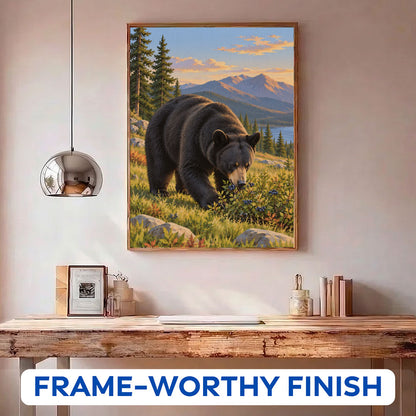 American Black Bear | Paint by Numbers Kit