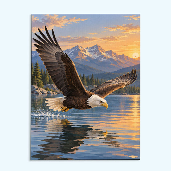 Bald Eagle | Paint by Numbers Kit