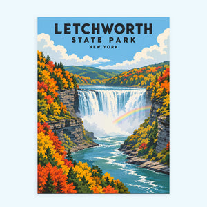 Letchworth State Park | Paint by Numbers Kit