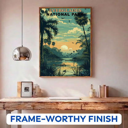 Everglades National Park Vintage | Paint by Numbers Kit
