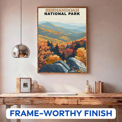 Shenandoah National Park Vintage | Paint by Numbers Kit