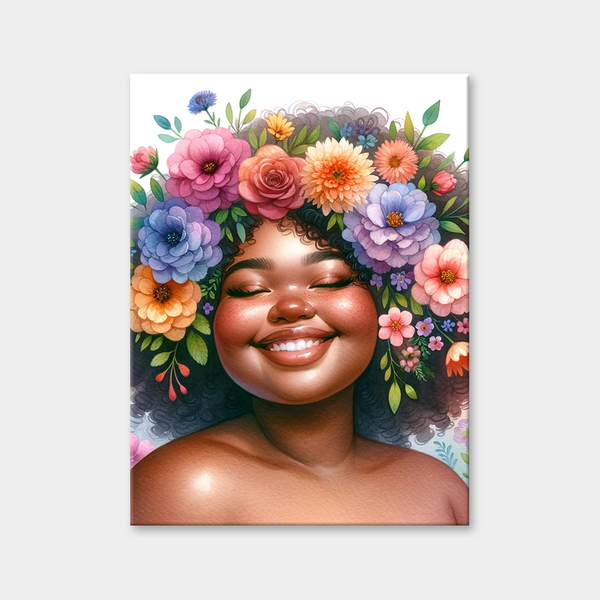Flower Power Diamantmalerei