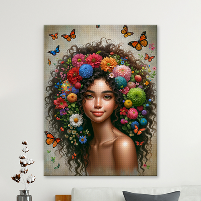 Butterflies and Blooms Diamond Painting