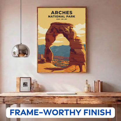 Arches National Park Heritage Edition | Malen nach Zahlen Set