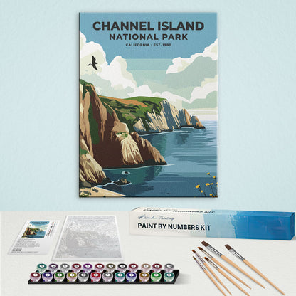 Channel Islands National Park Heritage Edition | Paint by Numbers Kit