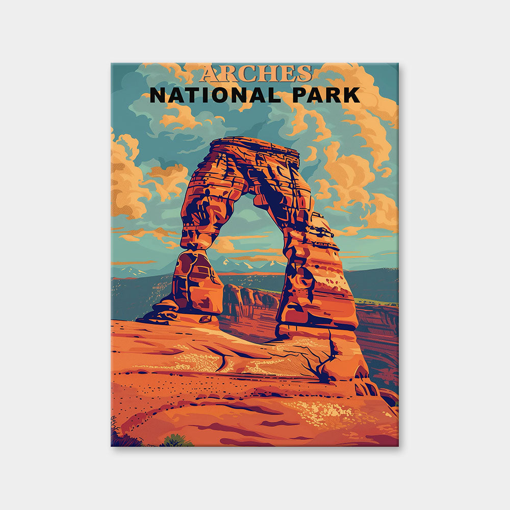 Arches National Park Diamond Painting (Vintage Edition)