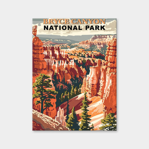Diamantmalerei des Bryce-Canyon-Nationalparks (Vintage Edition)