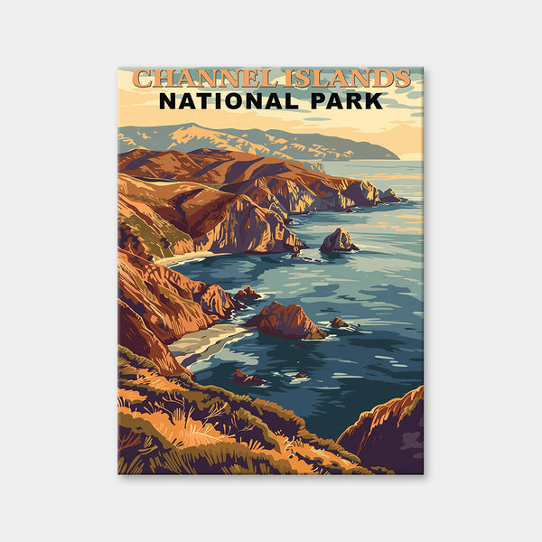 Diamantmalerei des Channel Islands-Nationalparks (Vintage Edition)