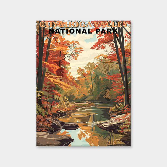 Cuyahoga Valley National Park Diamond Painting (Vintage Edition)