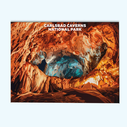 Carlsbad Caverns National Park - Landscape | Paint by Numbers Kit