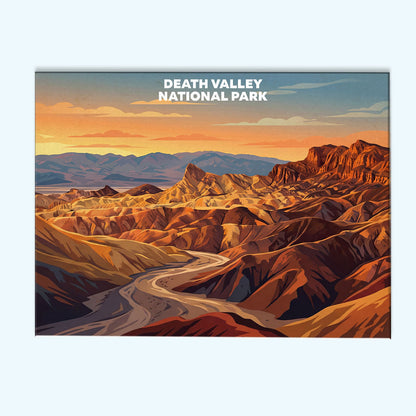 Death Valley National Park - Landscape | Paint by Numbers Kit