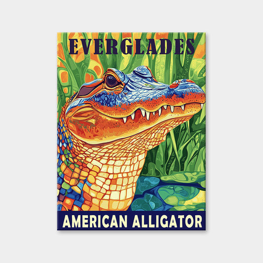 Everglades National Park Animal Diamond Painting