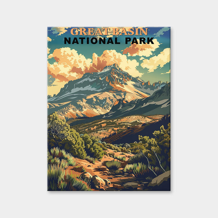 Diamantmalerei des Great Basin Nationalparks (Vintage Edition)