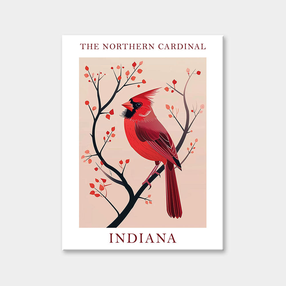 Indiana State Bird Diamond Painting