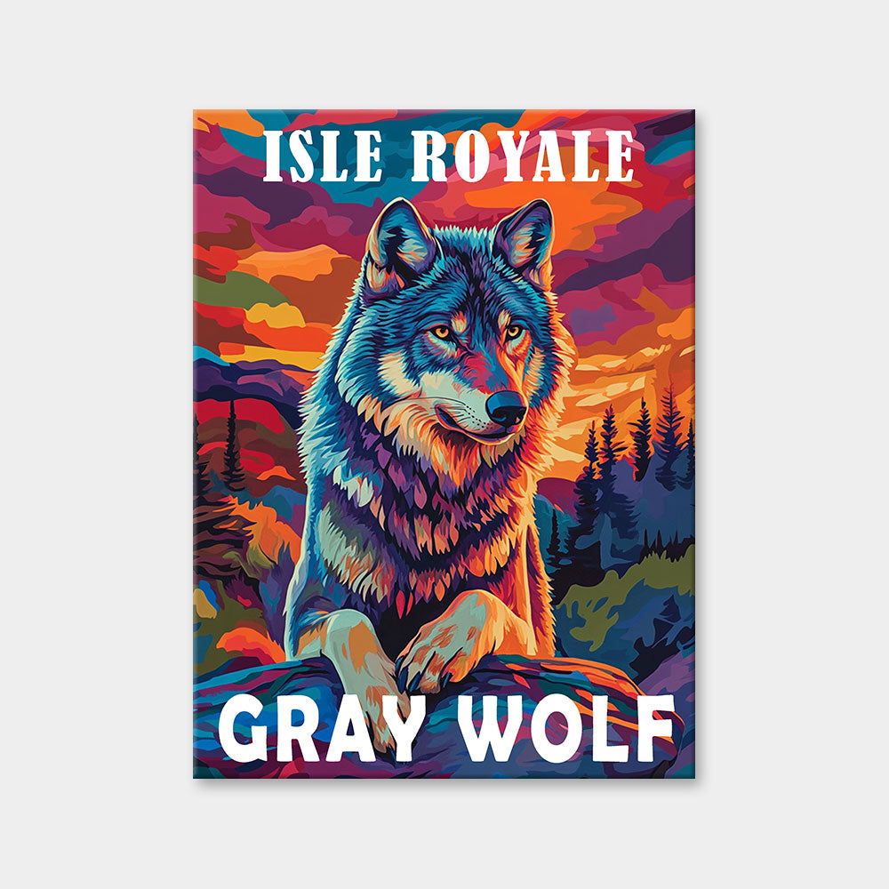 Isle Royale National Park Animal Diamond Painting