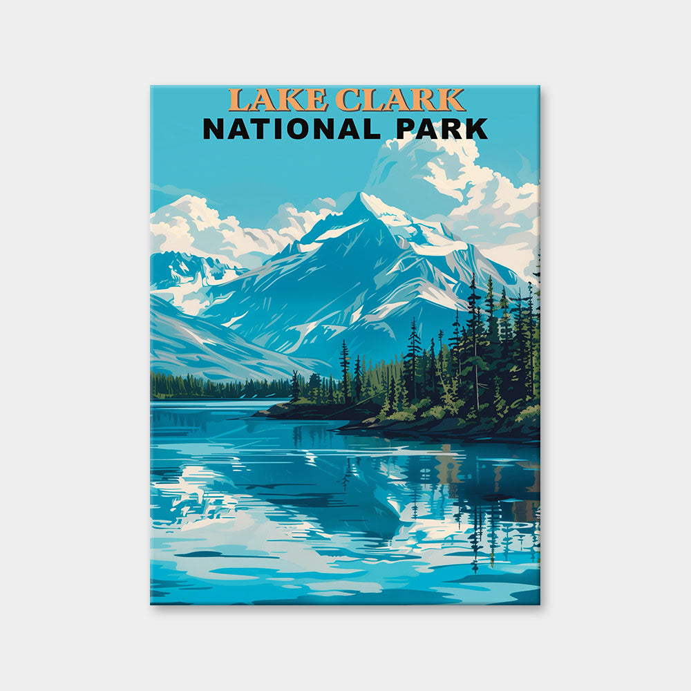 Lake Clark National Park Diamond Painting (Vintage Edition)