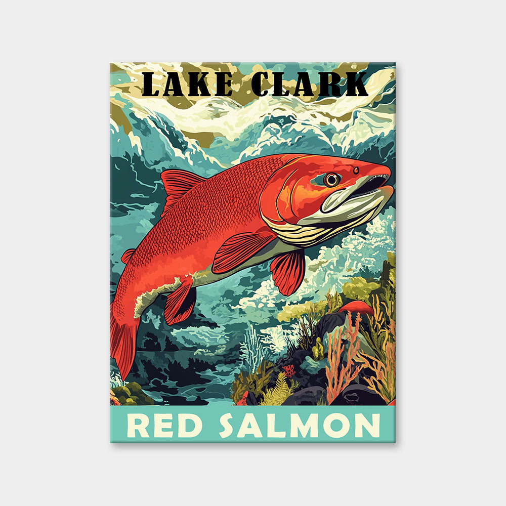 Lake Clark National Park Animal Diamond Painting