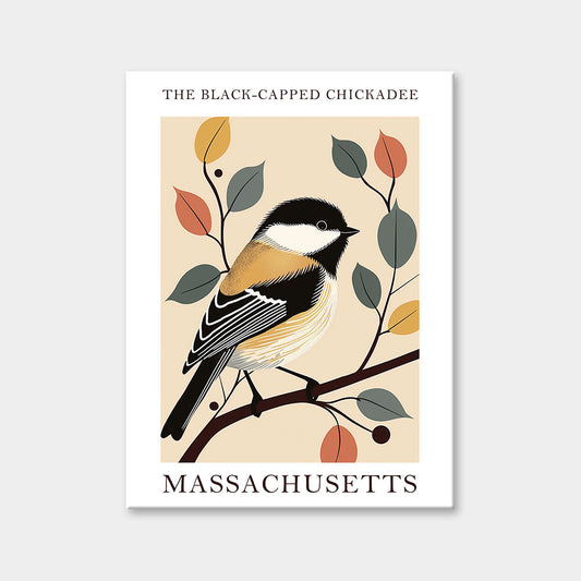 Massachusetts State Bird Diamond Painting