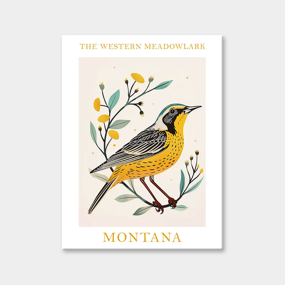 Montana State Bird Diamond Painting