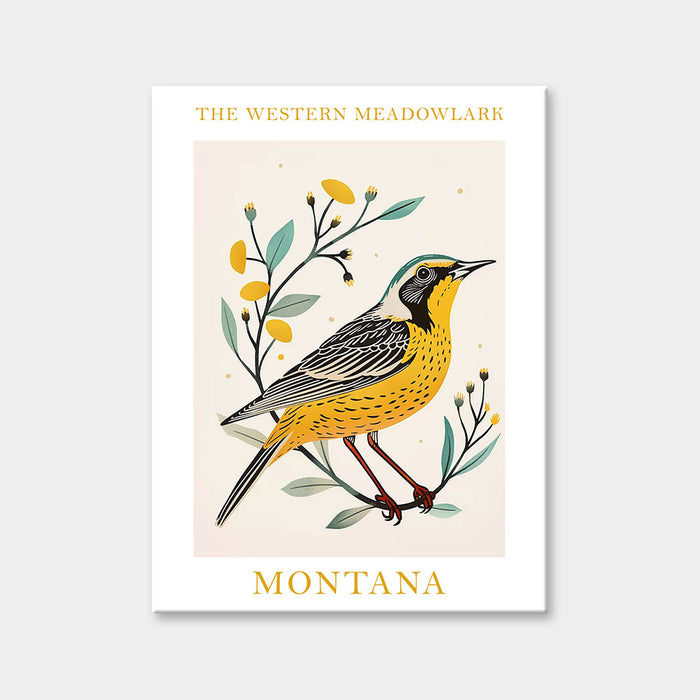Montana State Bird Diamond Painting