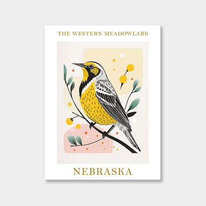 Nebraska State Bird Diamond Painting