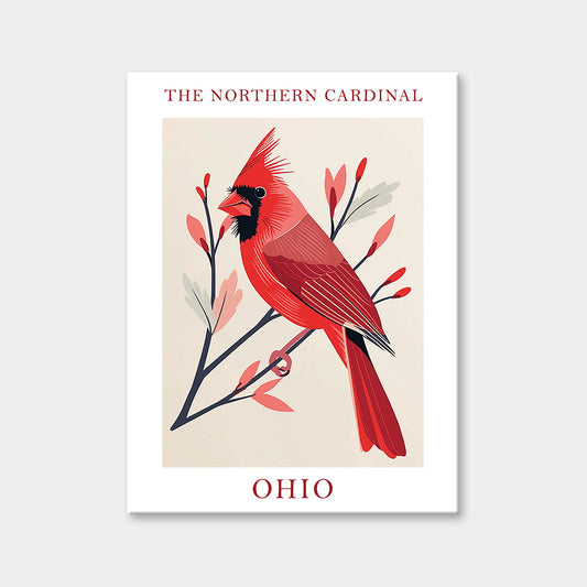 Ohio State Bird Diamond Painting