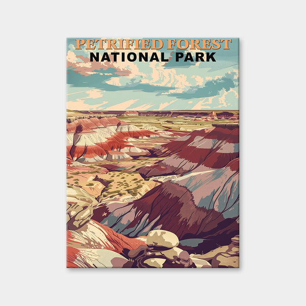 Petrified Forest National Park Diamond Painting (Vintage Edition)
