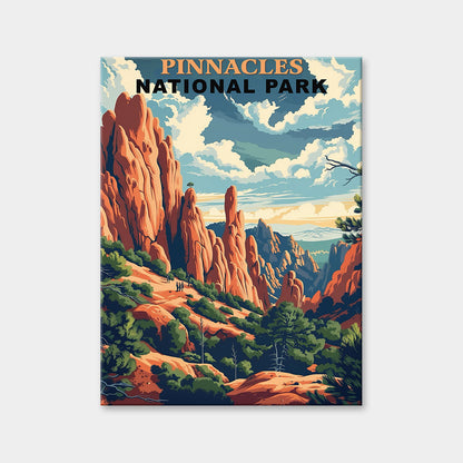 Pinnacles National Park Diamond Painting (Vintage Edition)