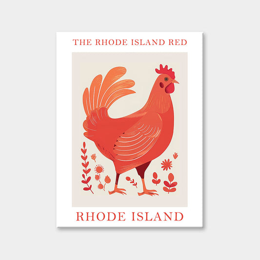 Rhode Island State Bird Diamond Painting