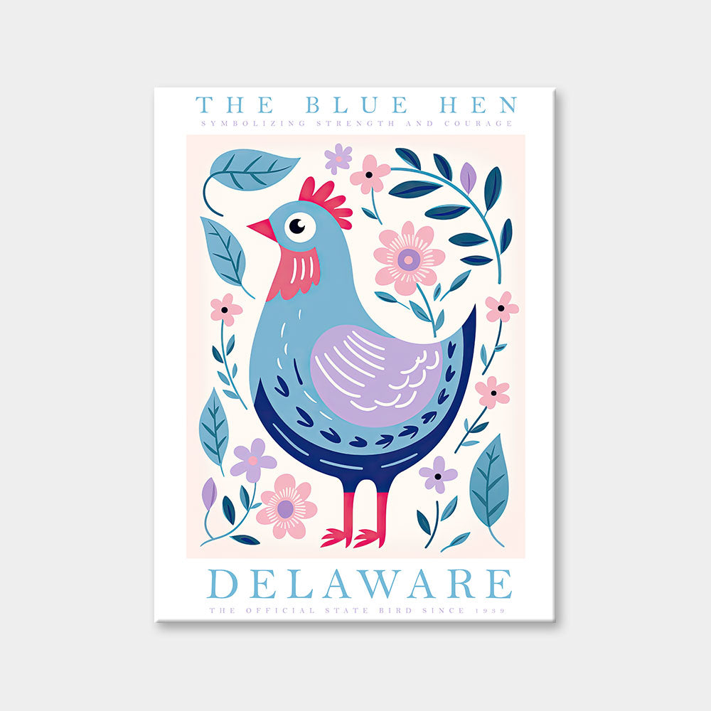 Delaware State Bird Diamond Painting