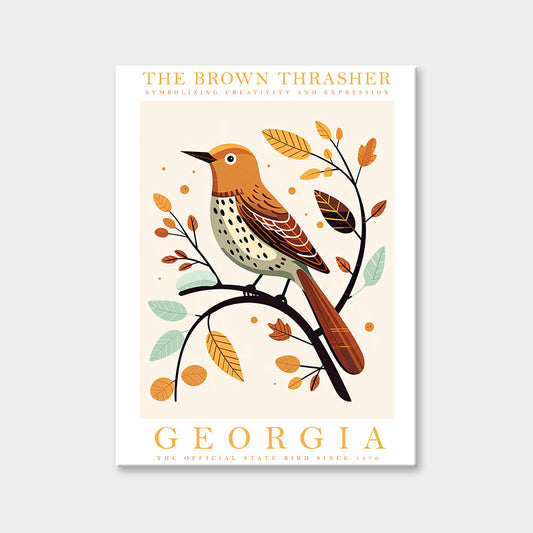 Georgia State Bird Diamond Painting