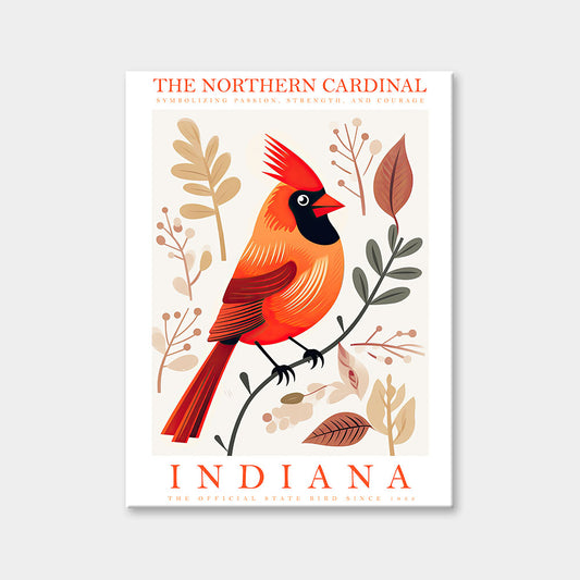 Indiana State Bird Diamond Painting