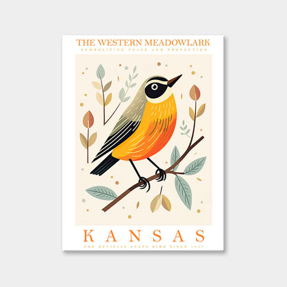 Kansas State Bird Diamond Painting