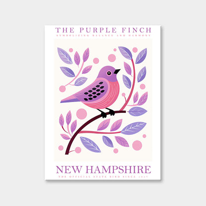 New Hampshire State Bird Diamond Painting